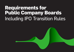 Requirement for Public Company Boards